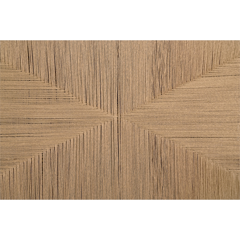 Otis Queen-Size Bed in a Warm Wheat Finish on Mango Solid Wood
