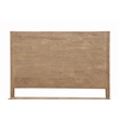 Otis Queen-Size Bed in a Warm Wheat Finish on Mango Solid Wood