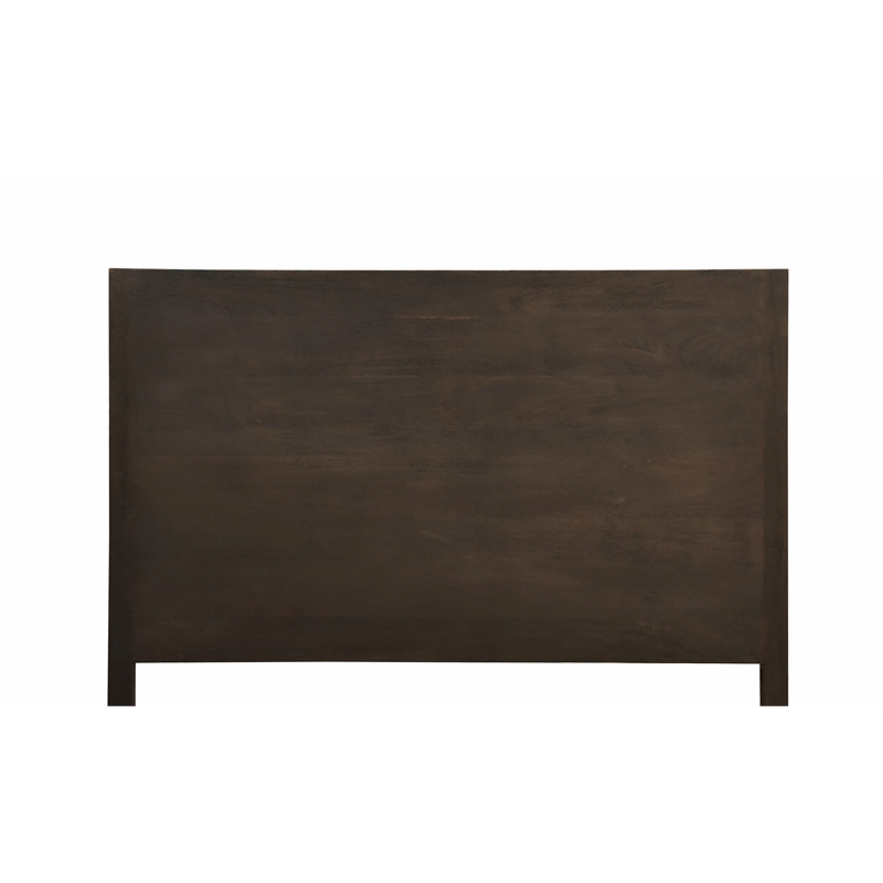 Otis Eastern King Bed in Barista Brown Finish on Mango Solid Wood