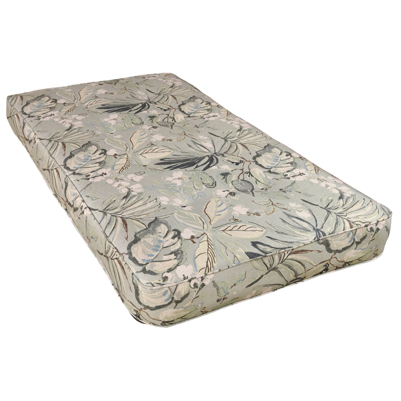 Twin-size Tufted Fabric Daybed Mattress in Takara Rain-Frame Not Included