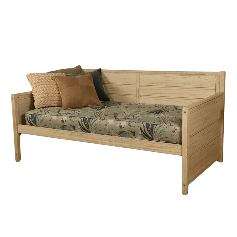 Twin-size Tufted Fabric Daybed Mattress in Takara Rain-Frame Not Included