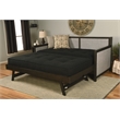 Sloane Daybed in Graystone Finish with Pop Up Trundle-Mattresses Not Included
