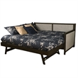 Sloane Daybed in Graystone Finish with Pop Up Trundle-Mattresses Not Included