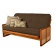 Kodiak Furniture Westport Full-size Wood Futon Set in Honey with Cocoa Mattress