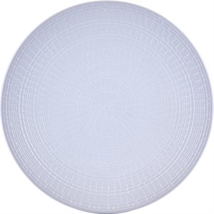 Safdie & Co. Stoneware Dinnerset 12 Piece Embossed White Medallion