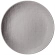 Safdie & Co. Stoneware Dinnerset 12 Piece Grey Linen Embossed