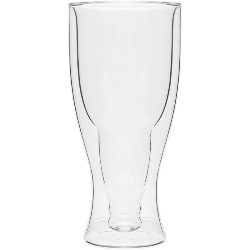 Safdie & Co. Beer Bottle Glass Double Wall Tumbler 4 PC Set