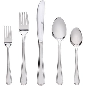 Safdie & Co. Flatware Stainless Steel 40 Piece Set Kelby