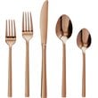 Safdie & Co. Flatware Stainless Steel Palos Copper 20 Piece Set