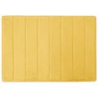 Safdie & Co. Bath Mat Woven Hyper Absorbent Memory Foam in Yellow
