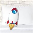 Safdie & Co. Decorative Shaped Cushion Spaceship Multi-Color