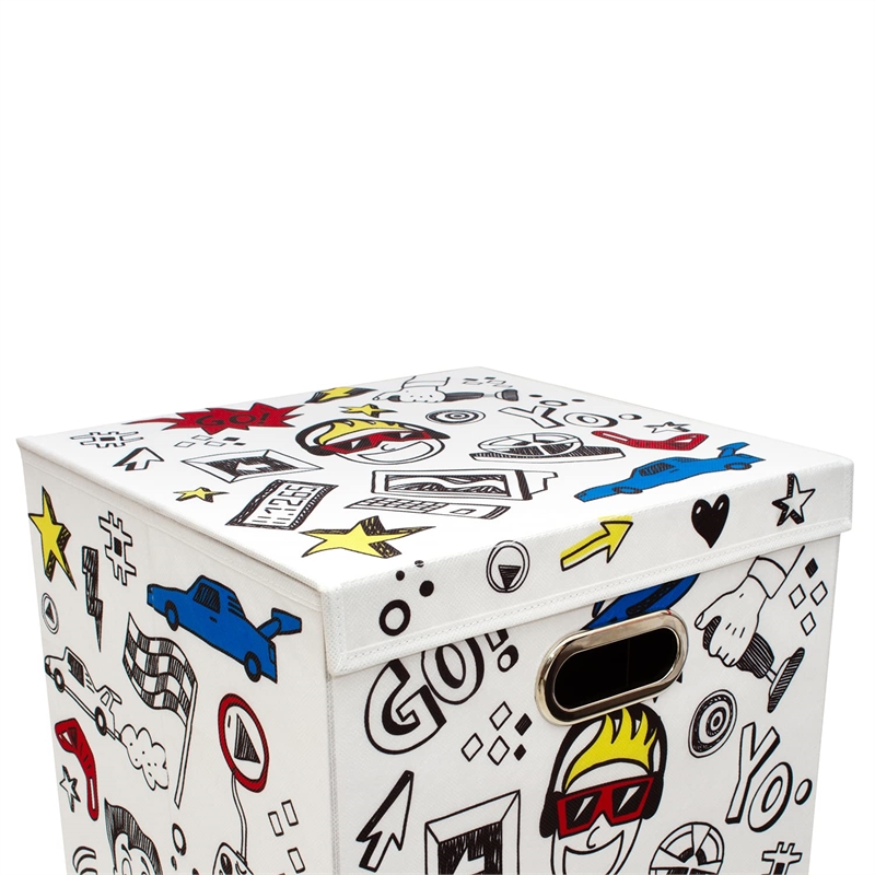 Safdie & Co. Waterproof Laundry Hamper Gaming Multi-Color