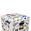 Safdie & Co. Waterproof Laundry Hamper Gaming Multi-Color