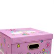 Safdie & Co. Waterproof Laundry Hamper Unicorn Multi-Color
