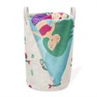 Safdie & Co. Printed Foldable Laundry Basket Mermaid Multi-Color