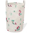 Safdie & Co. Printed Foldable Laundry Basket Mermaid Multi-Color