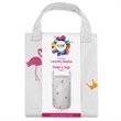 Safdie & Co. Printed Foldable Laundry Basket Flamingo Multi-Color