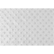 Safdie & Co. Bath Mat with Anti-Slip Suction Cups in White