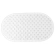 Safdie & Co. Bath Mat with Anti-Slip Suction Cups in Transparent