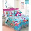 Safdie & Co. 3-piece Adella Microfiber Double Queen Comforter Set in Multi-Color
