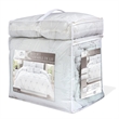 Safdie & Co. 7-piece Chateau Premium Microfiber Queen Comforter Set in White