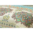 Safdie & Co. 2-piece Majorca Premium Microfiber Twin Quilt Set in Multi-Color