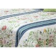 Safdie & Co. 3-piece Heirloom Microfiber Double Queen Quilt Set in Multi-Color