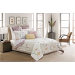 Safdie & Co. 3-piece Serenade Premium Microfiber King Quilt Set in Multi-Color