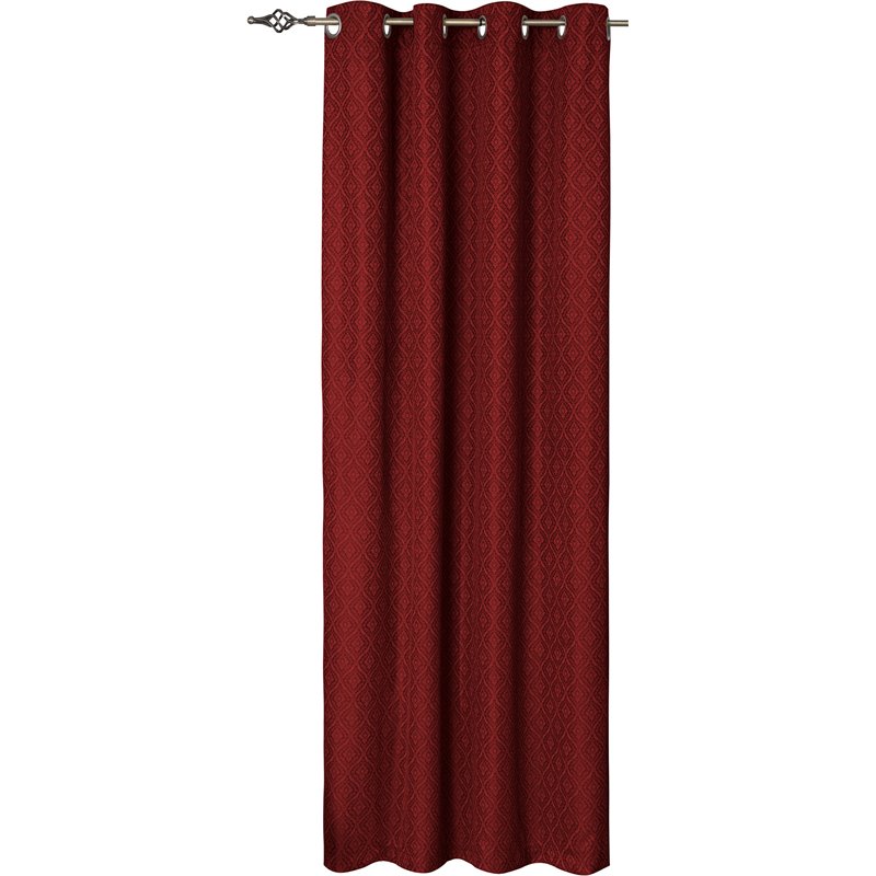Safdie & Co. Wrinkle Free Curtain Foulard Room Darkening 84