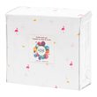 Safdie & Co. 4-piece Modern Polyester Flamingo Double Sheet Set in White