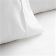 Safdie & Co. 4-piece Modern Polyester Solid Double Sheet Set in White