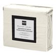 Safdie & Co. 3-piece Modern Polyester Solid Twin Sheet Set in Ivory