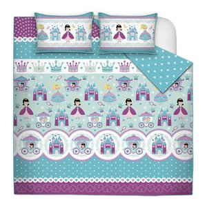 Safdie & Co. 3-piece Polyester Fiona Double Queen Quilt Set in Multi-Color
