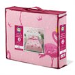 Safdie & Co. 2-piece Polyester Flamingo Twin Quilt Set in Multi-Color