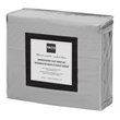 Safdie & Co. 4-piece Modern Polyester Solid King Sheet Set in Light Gray