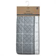 Safdie & Co. 2-piece Polyester Large Check Twin Quilt Set in Gray