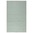 Twist 8' x 10' Chevron Green Off White Hand Woven Area Rug