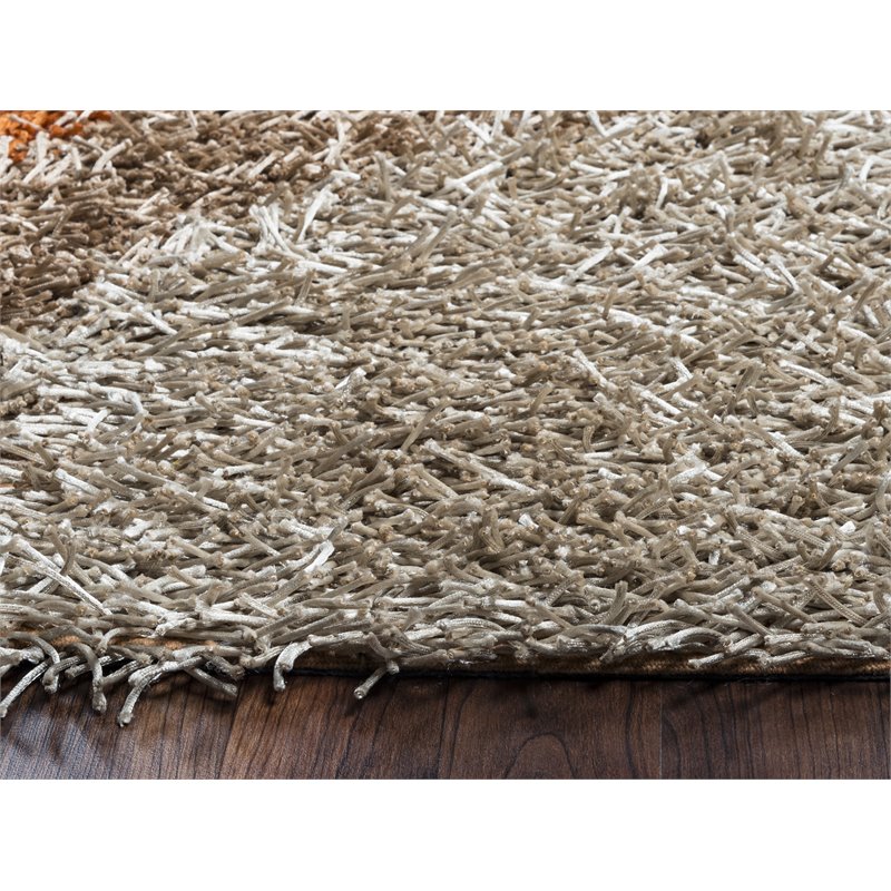 Kempton 8' x 10' Stripe Multi/Ivory Tufted Area Rug