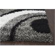 Kempton 5' x 7' Stripe Multi/Ivory Tufted Area Rug