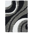Kempton 5' x 7' Stripe Multi/Ivory Tufted Area Rug