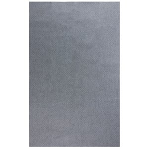 Rizzy Home Premium Gray Synthetic Fabric Rug Pad 5' x 8'