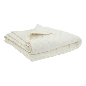Donny Osmond 90&quot X 92&quot Cotton Quilt in White
