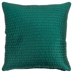 Rizzy Home 22&quot x 22&quot Poly Filled Pillow in Teal