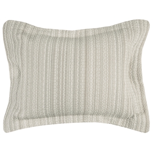 Rizzy Home Textured Stripe 20&quot x 36&quot Cotton King Sham-Multi- Earth Tones