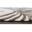 Alora Decor Cedar Key 5' x 8' Coastal Cream/Gray/Rust/Blue Hand-Tufted Area Rug