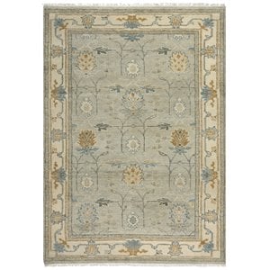 Alora Decor Abby 8' x 10' Beige/Brown/Gray/Beige Hand Knotted Area Rug