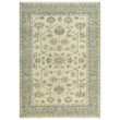 Alora Decor Abby 6' x 9' Traditional Ivory/Blue/Beige/Gray Hand Knotted Area Rug