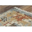 Alora Decor Abby 9' x 12' Traditional Dk. Gray/Brown/Gray Hand Knotted Area Rug