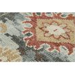 Alora Decor Abby 6' x 9' Traditional Dk. Gray/Brown/Gray Hand Knotted Area Rug