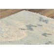 Alora Decor Abby 9' x 12' Traditional Dk. Gray/Blue/Gray Hand Knotted Area Rug